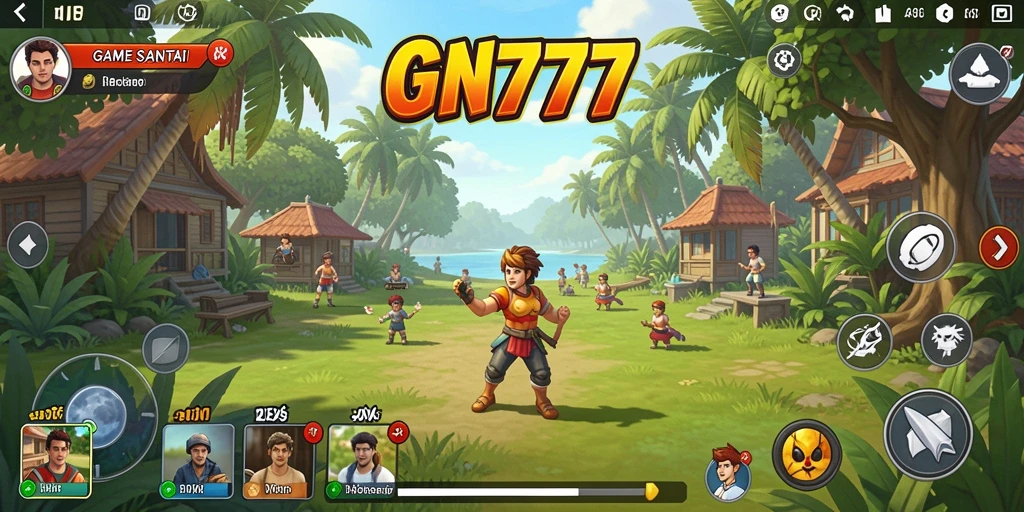 Tampilan seru dari gameplay GN777 yang menantang.