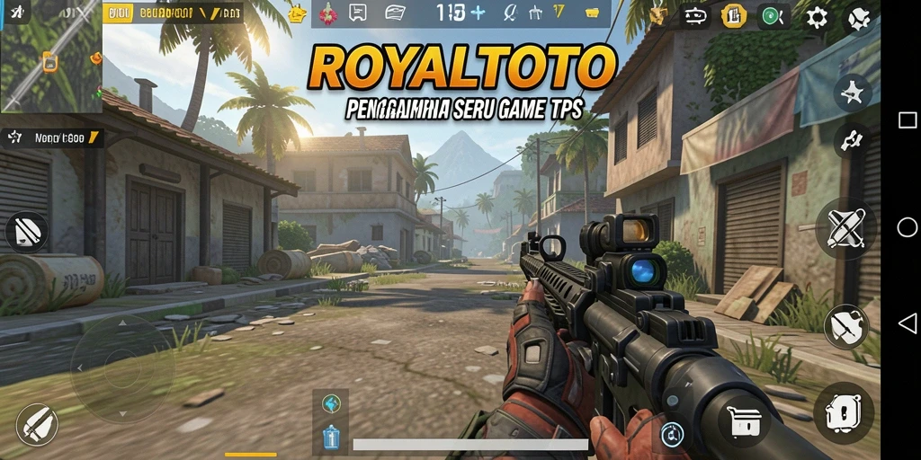 Tampilan gameplay seru dalam ROYALTOTO dengan pertempuran mendebarkan.